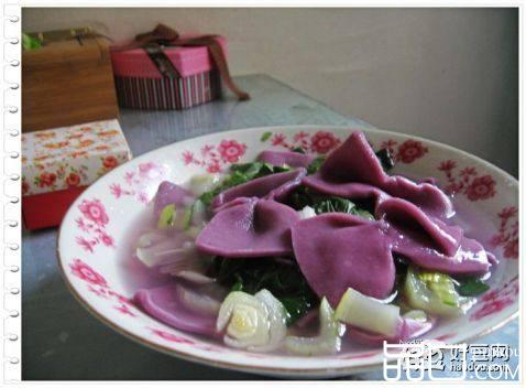 紫薯蝴蝶面