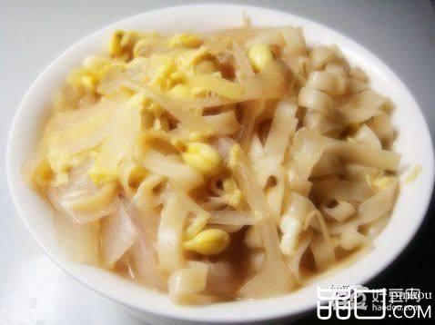 豆芽炝锅面