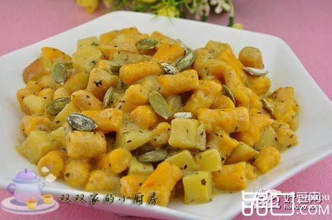 南瓜奶油面