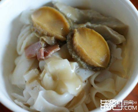 鲜香鲍鱼面条