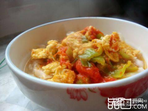 番茄鸡蛋刀削面