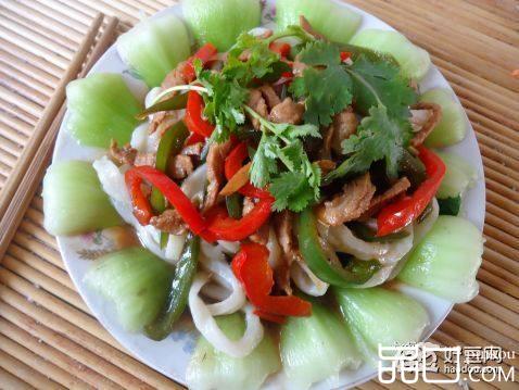双椒肉丝面