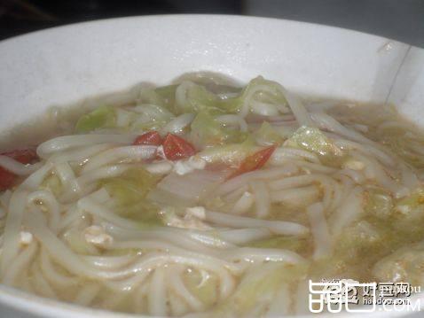 西红柿白菜面