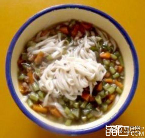 三色面条