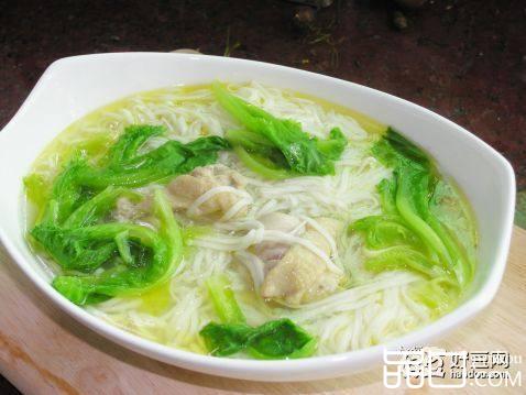 压面机版鸡汤面
