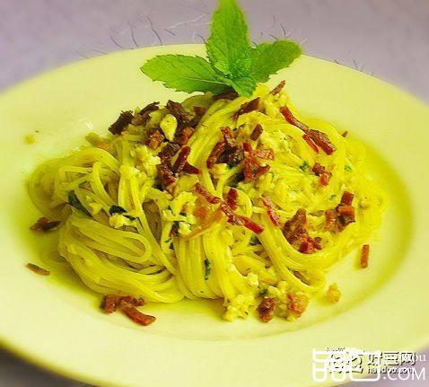火腿意面