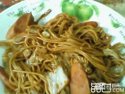 自作炒面