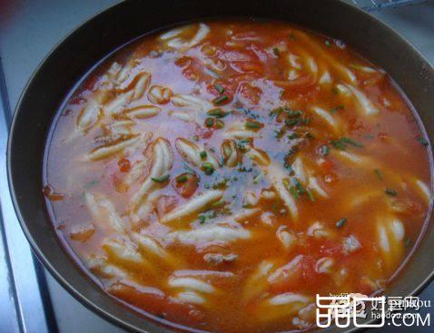 番茄牛肉鱼儿面