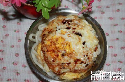 鸡蛋乌冬面