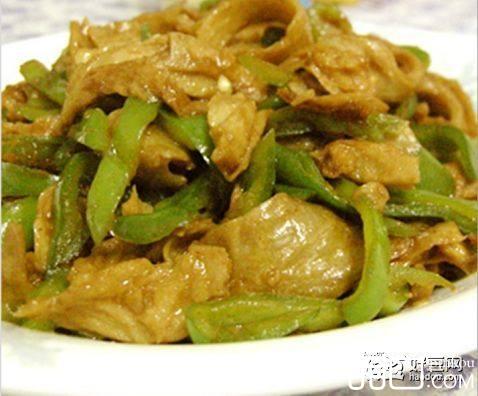 青椒炒面筋
