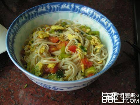 鸡蛋打卤面