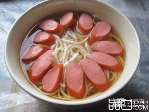 太阳花肠仔面