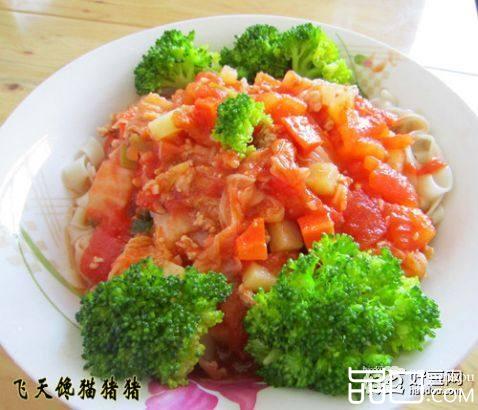番茄打卤面