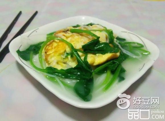 菠菜鸡蛋粉