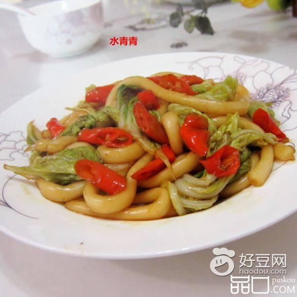 白菜炒粉