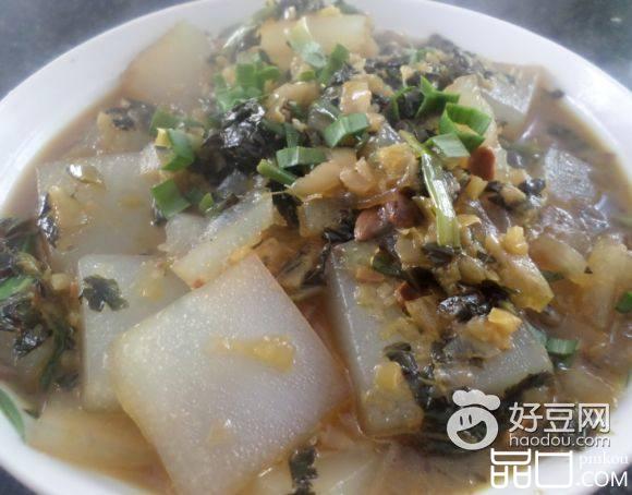 酸菜炖粉