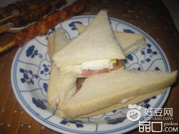 三明治鸡肉串