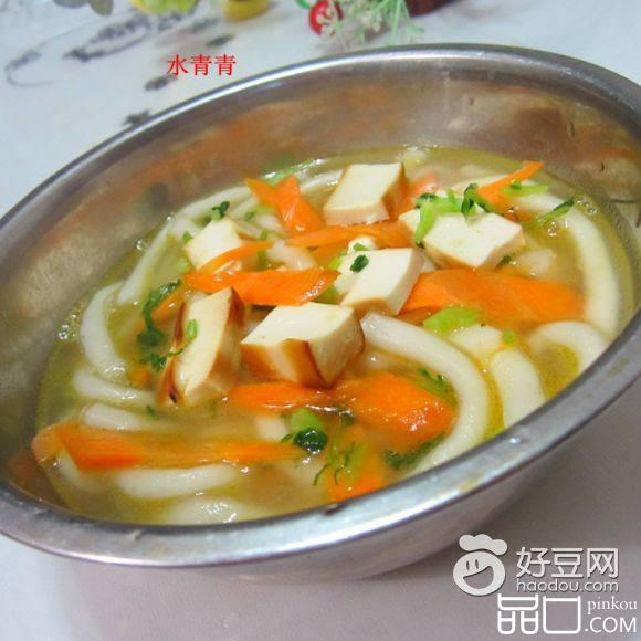 豆腐胡萝卜煮粉