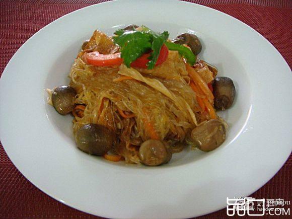 油炸腐竹炒粉丝