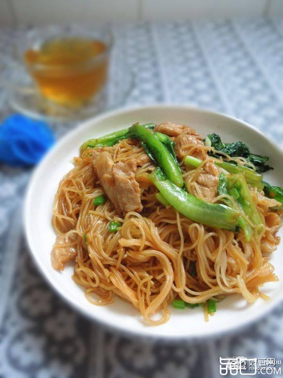生菜炒米粉