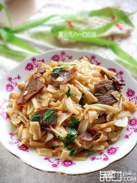 五香牛肉炒米粉