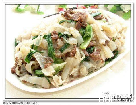 干炒牛河（直炒法）