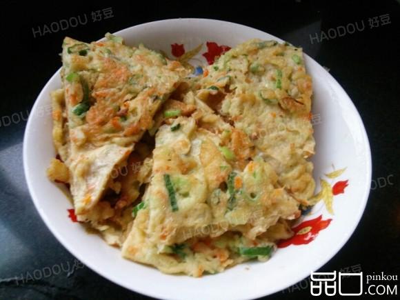 黄瓜胡萝卜鸡蛋饼