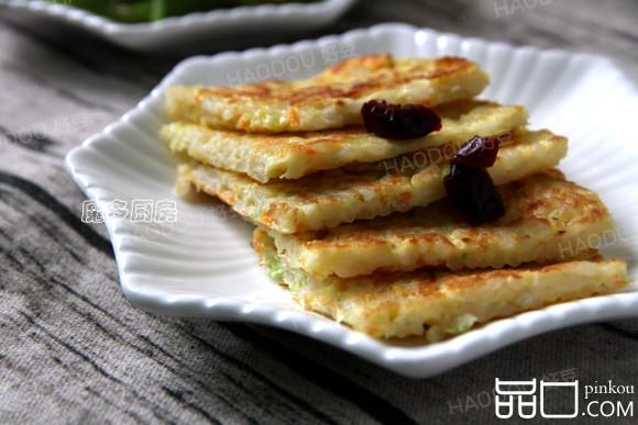 米饭鸡蛋饼