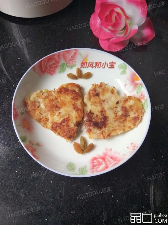 香煎心形土豆肉饼