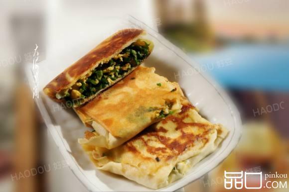 煎饼韭菜盒子