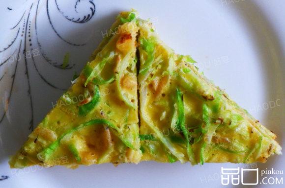 圆白菜鸡蛋饼