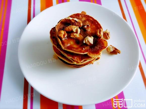 核桃蜂蜜松饼#新鲜从