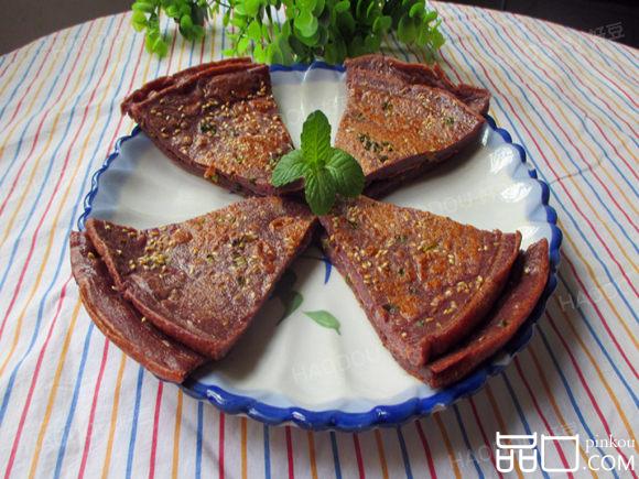 紫薯鸡蛋饼#新鲜从这