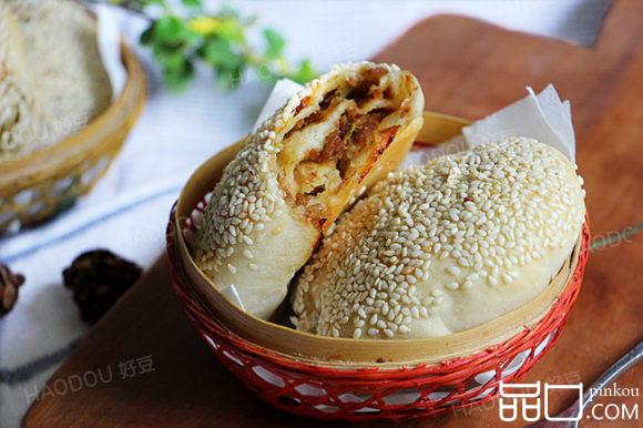 麻香酱肉烧饼