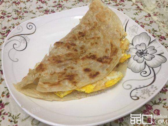 鸡蛋手抓饼