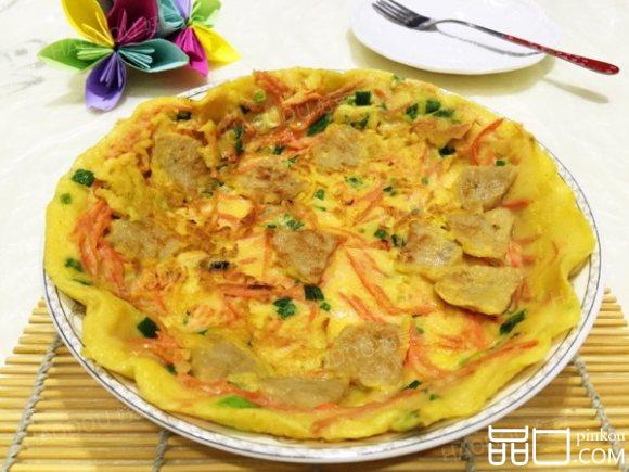 红萝卜鸡蛋饼
