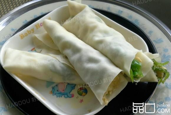 烙馍卷辣椒#多效护理