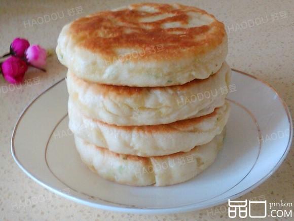 发面葱花饼