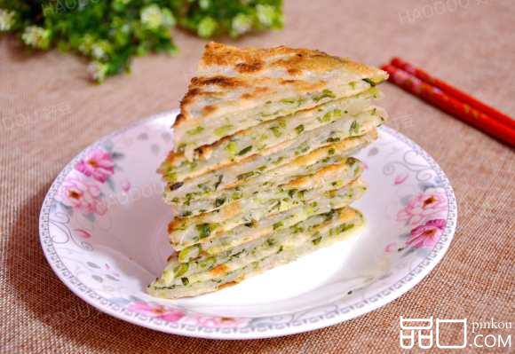 葱花千层饼