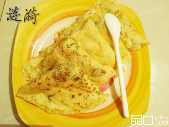 小白菜鸡蛋饼