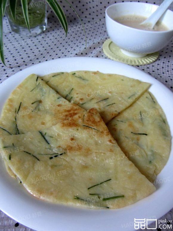 香葱鸡蛋面饼