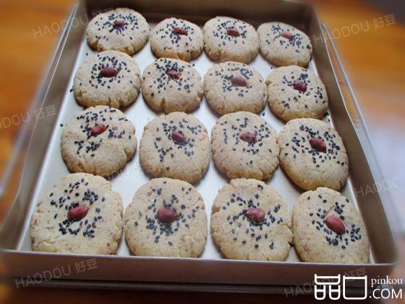 核桃花生酥饼