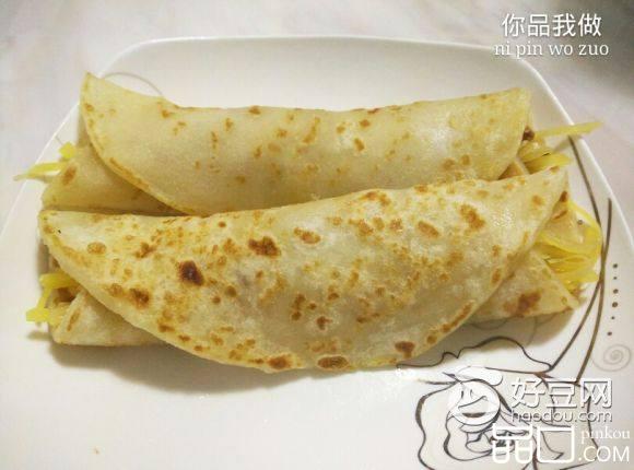 烫面卷饼