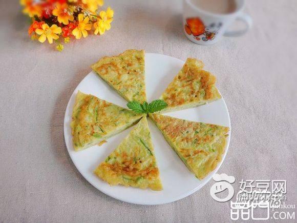 鸡蛋西葫芦饼
