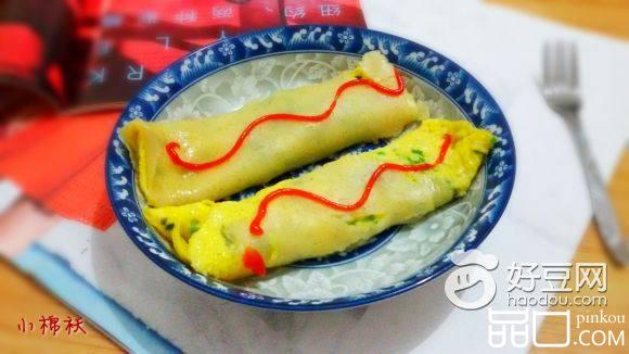 葱香煎蛋卷