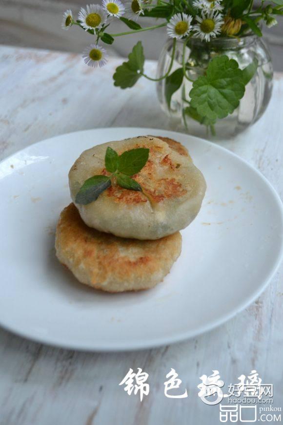 韭菜肉饼
