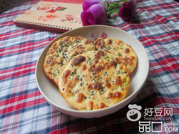 葱香火腿煎饼