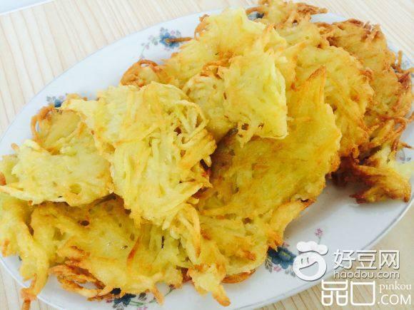 土豆丝煎饼