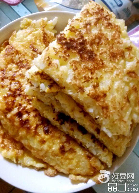 大米鸡蛋饼