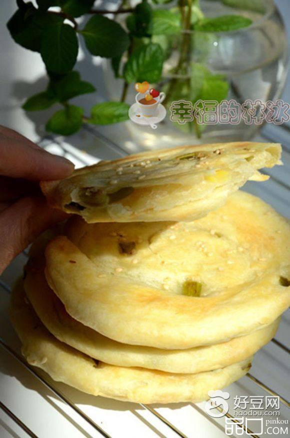 香烤葱花饼